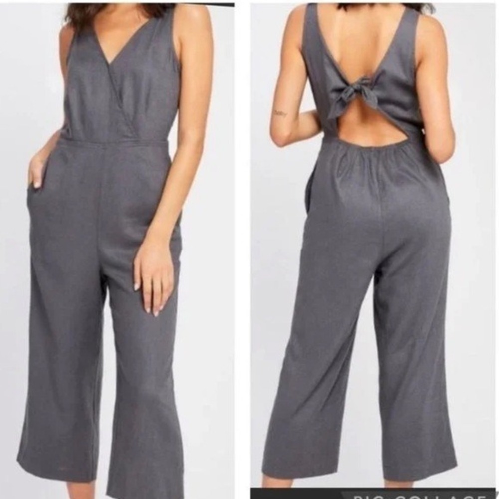 NWT Gentle Fawn Arthur Jumpsuit Graphite Sz 4